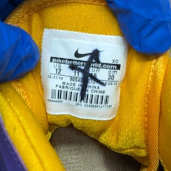 Nike Huarache 4 Lax Iroquois Nationals Lacrosse Cleats 695498-570 Mens Size 12 main image 4